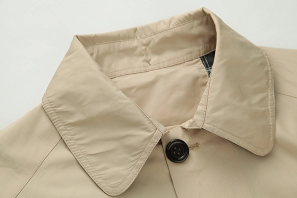 Unique 3375 Burberry Trench Coat Long Sleeved For Men