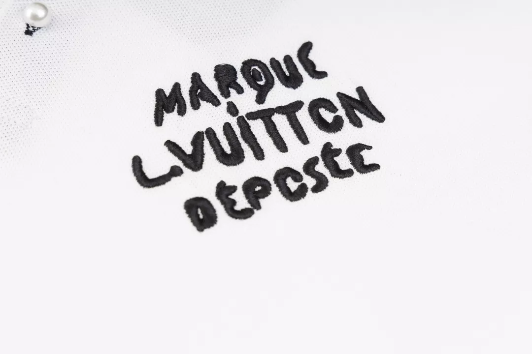 Unique 3485 Louis Vuitton LV T-Shirts Short Sleeved For Men
