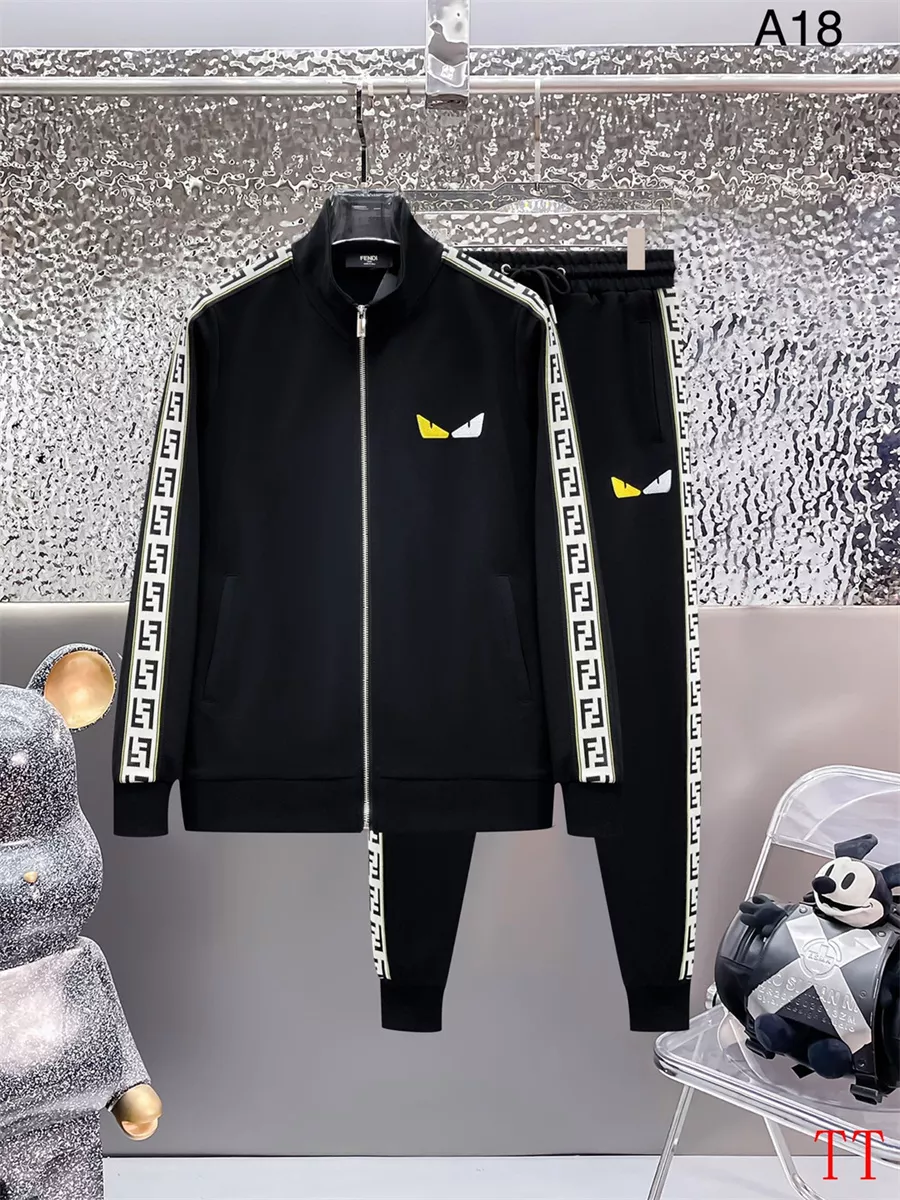 Unique 3543 Fendi Tracksuits Long Sleeved For Men