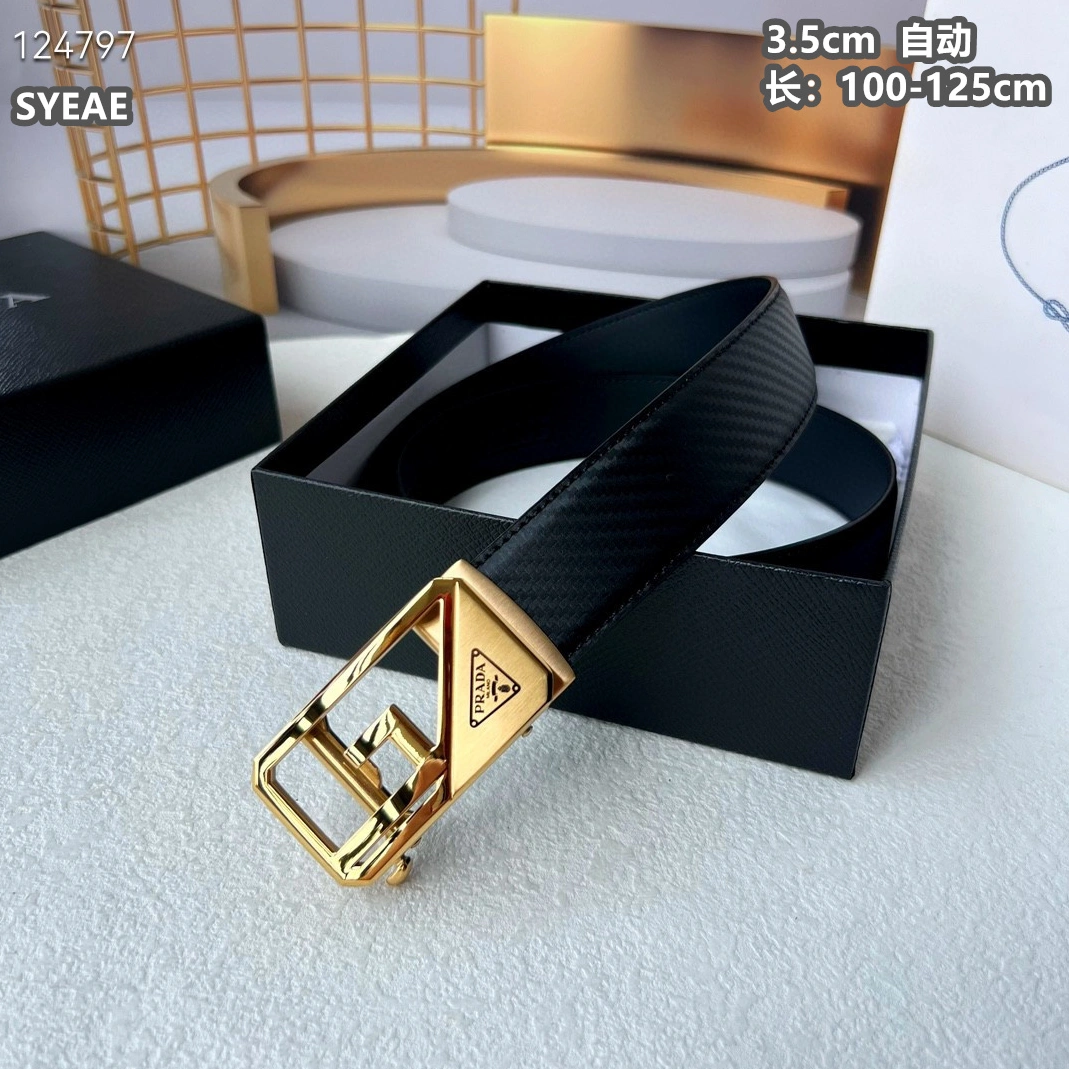 Unique 3560 Prada AAA Quality Belts For Men