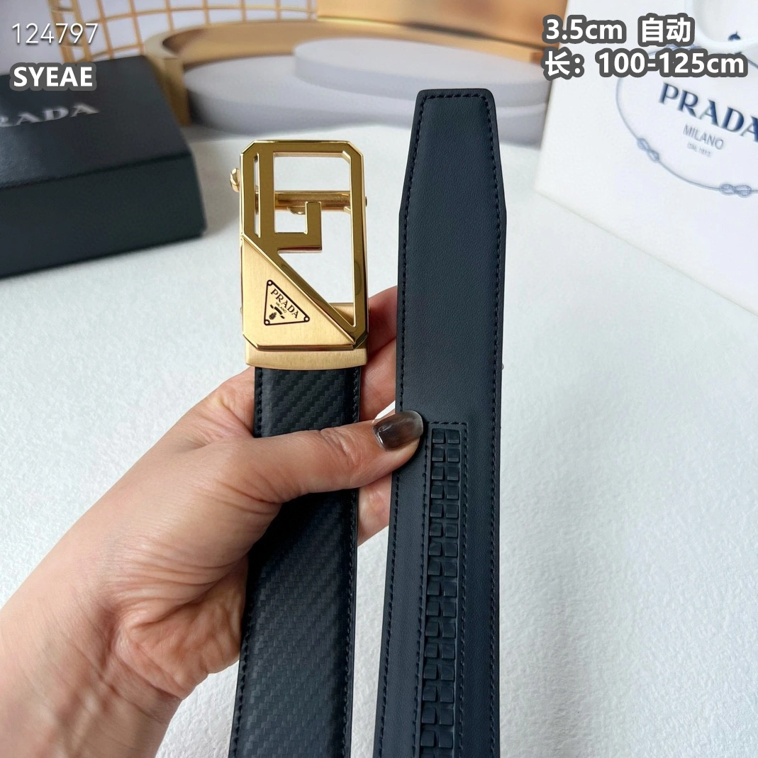 Unique 3560 Prada AAA Quality Belts For Men