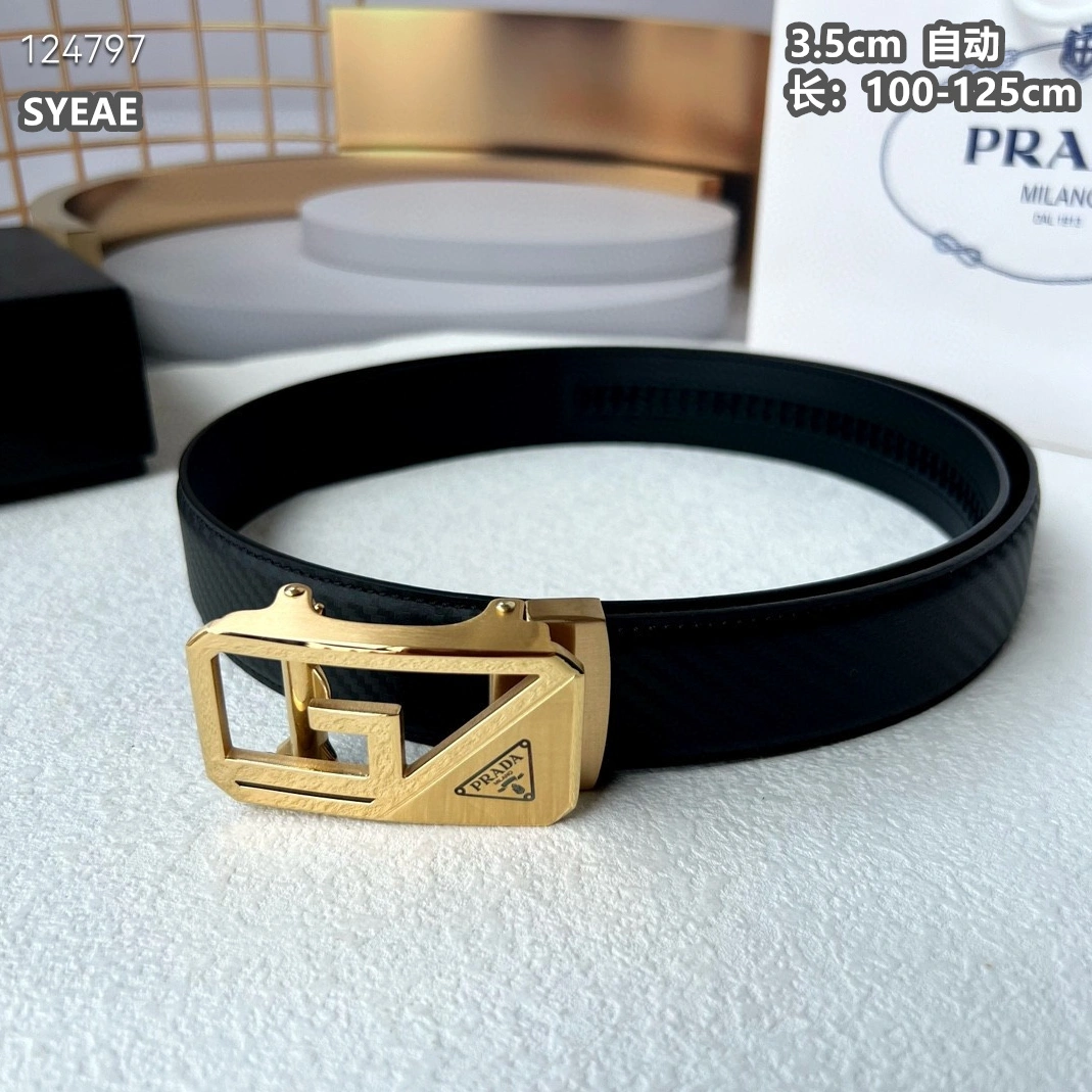 Unique 3560 Prada AAA Quality Belts For Men