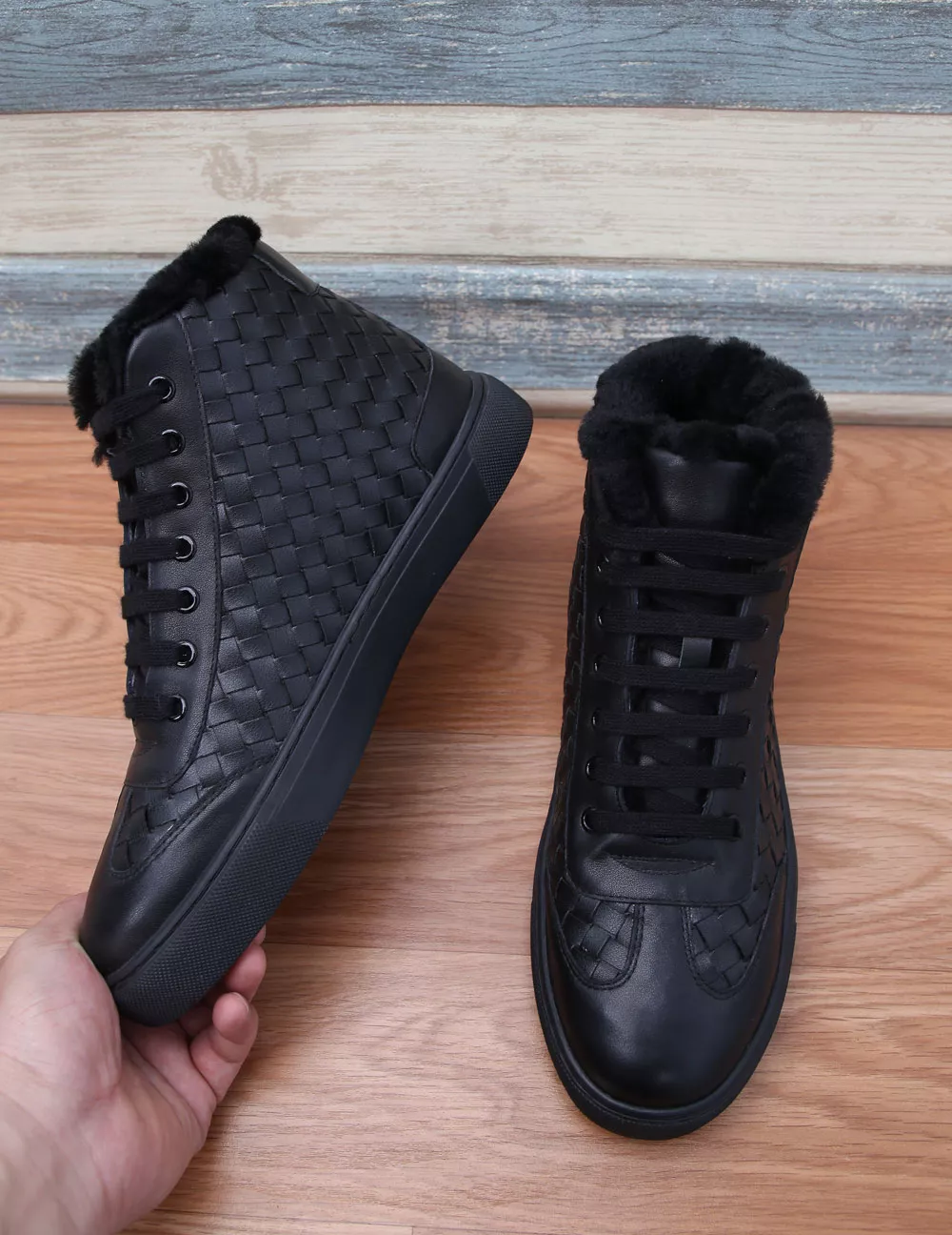 Unique 3756 Bottega Veneta BV High Tops Shoes For Men