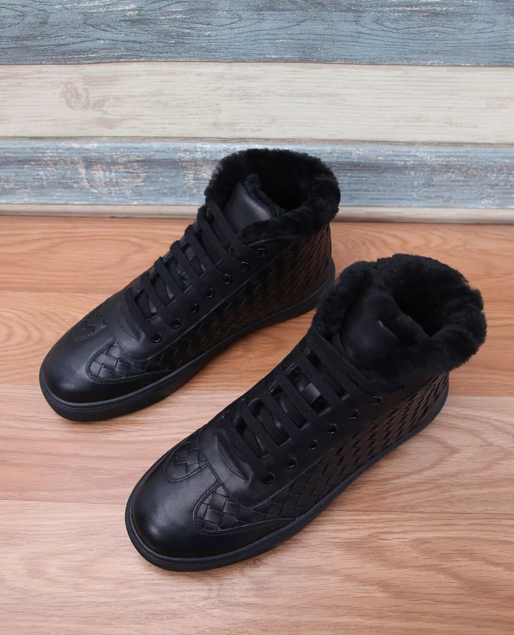Unique 3756 Bottega Veneta BV High Tops Shoes For Men