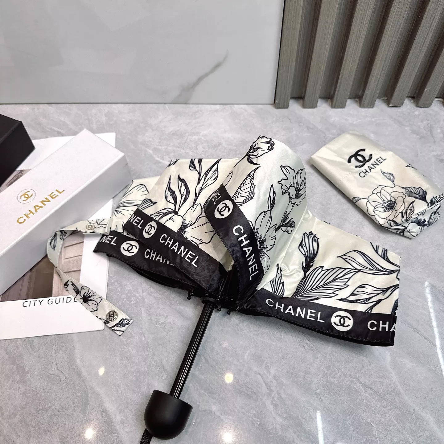 Unique 387 Chanel Umbrellas