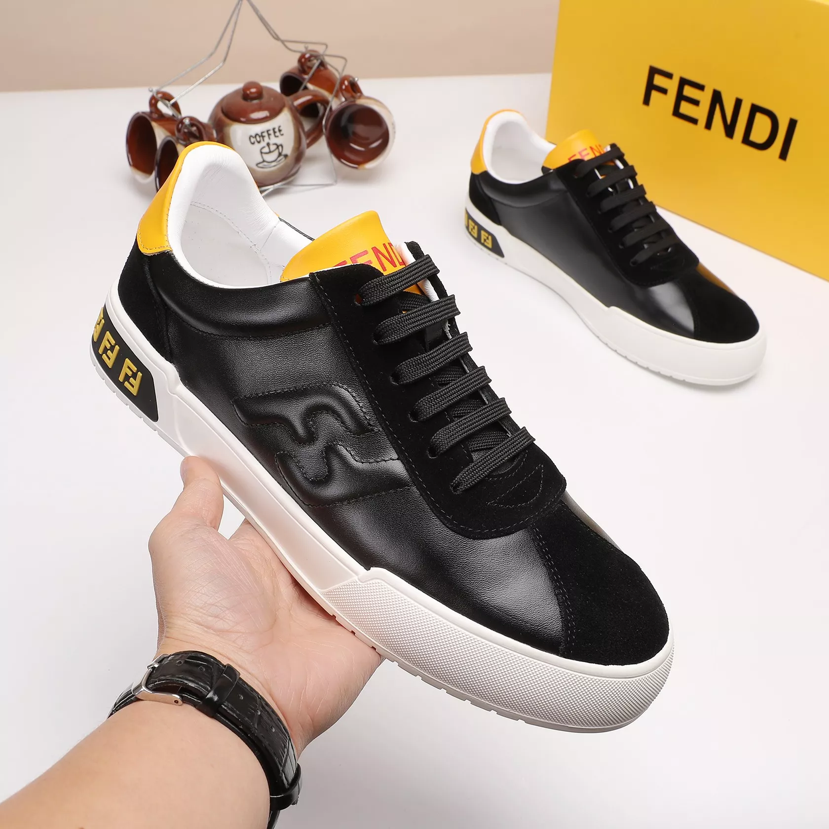 Unique 3962 Fendi Casual Shoes For Men