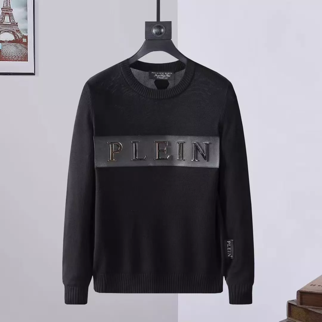Unique 3967 Philipp Plein PP Sweaters Long Sleeved For Men