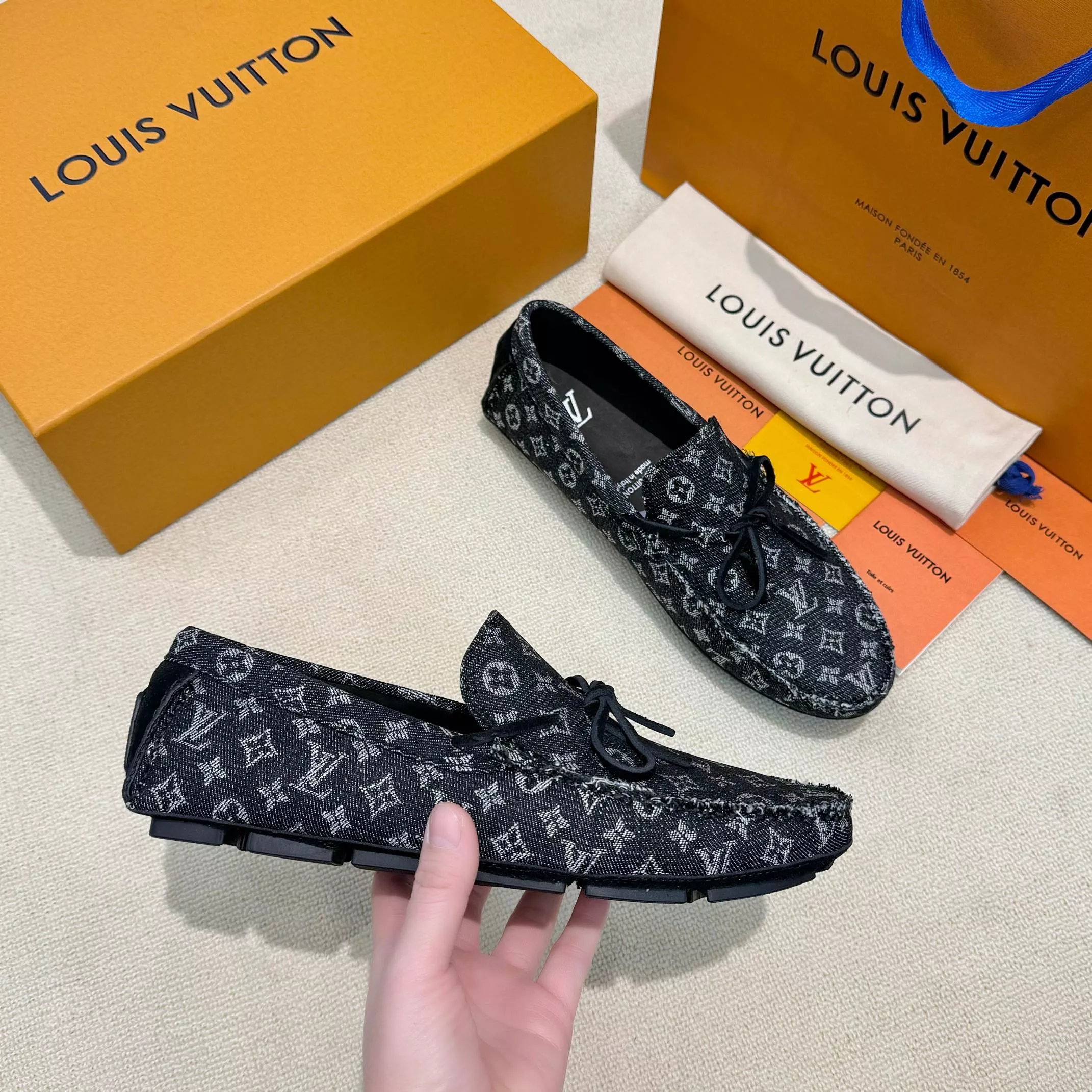 Unique 4035 Louis Vuitton LV Oxfords Shoes For Men