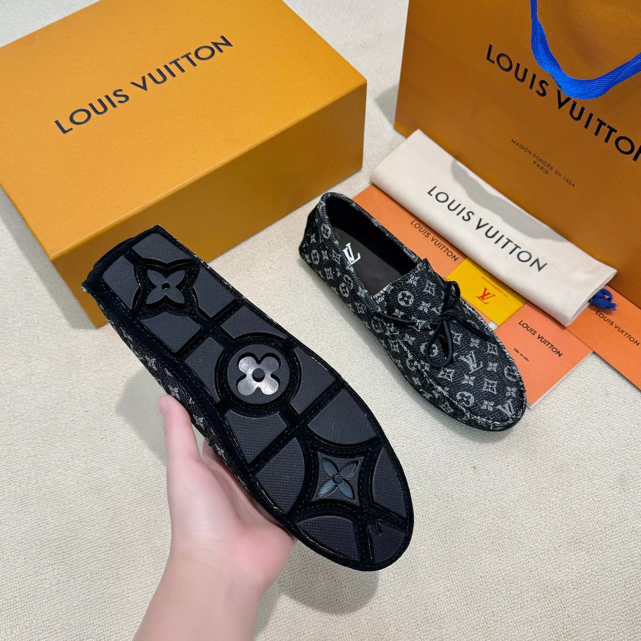 Unique 4035 Louis Vuitton LV Oxfords Shoes For Men