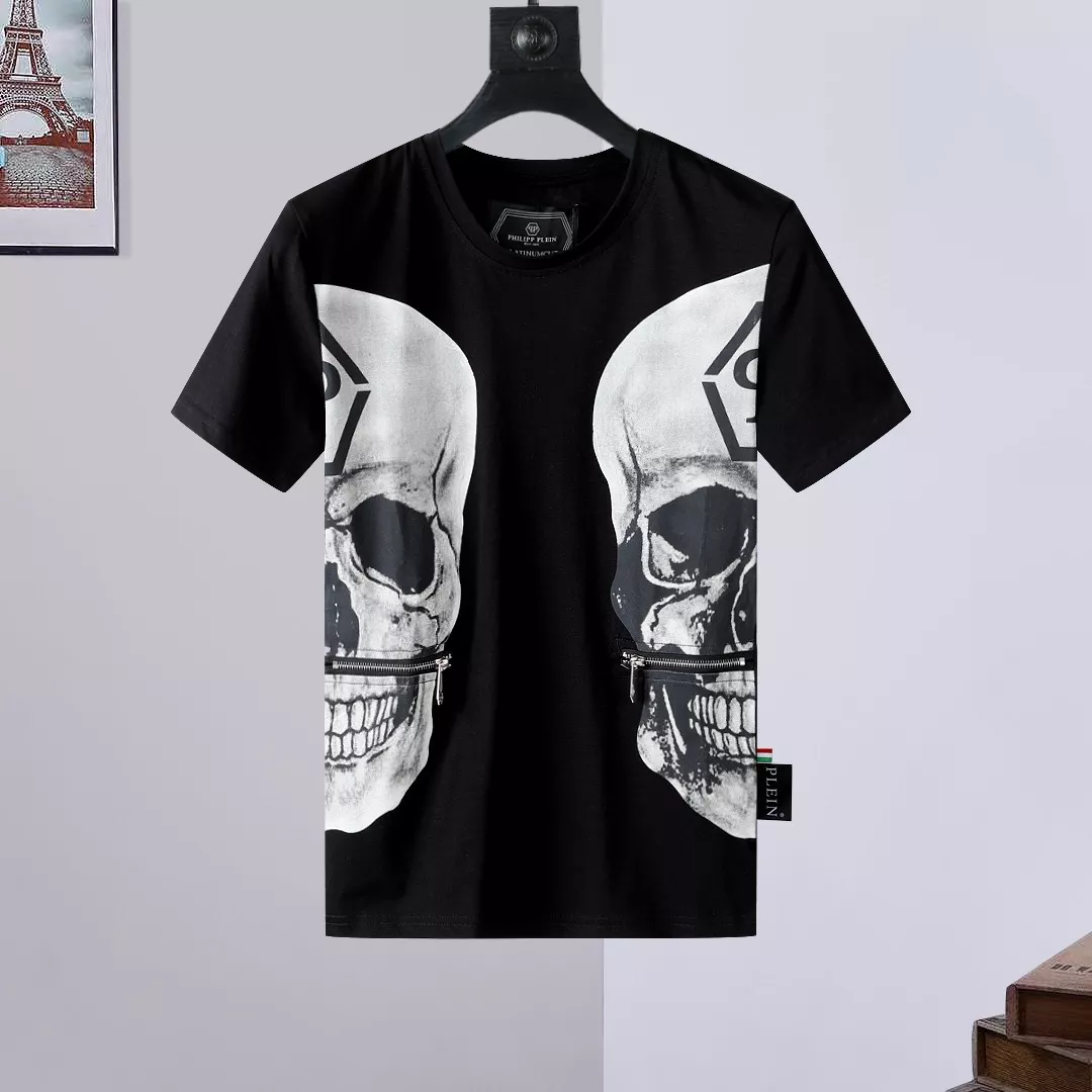 Unique 4103 Philipp Plein PP T-Shirts Short Sleeved For Men