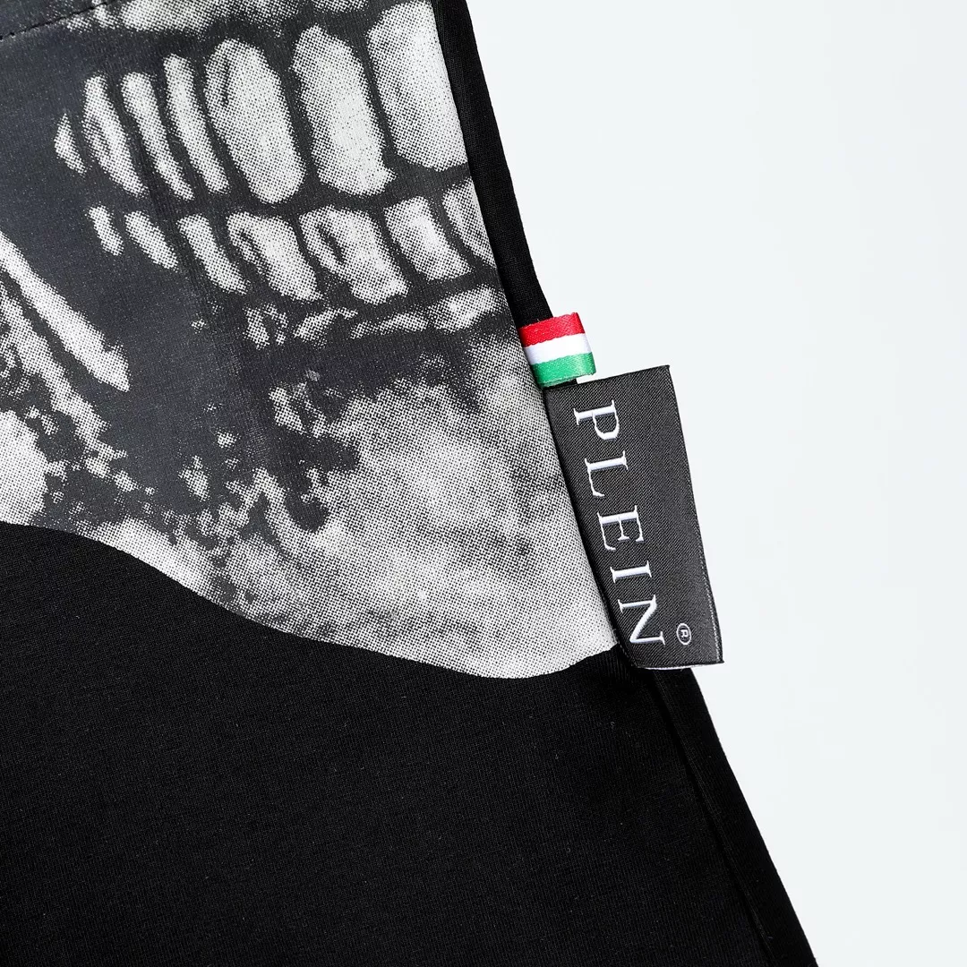 Unique 4103 Philipp Plein PP T-Shirts Short Sleeved For Men