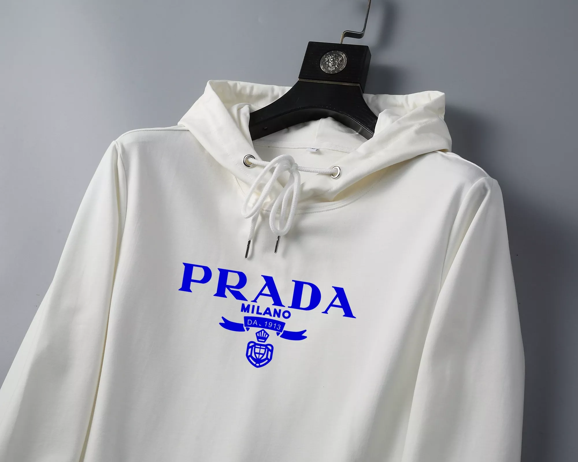 Unique 424 Prada Hoodies Long Sleeved For Men
