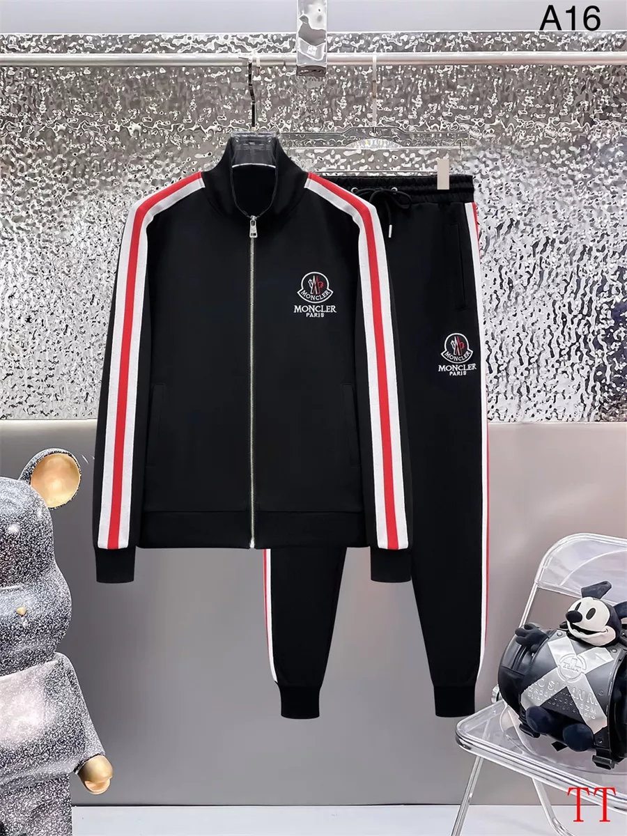 Unique 4305 Moncler Tracksuits Long Sleeved For Men