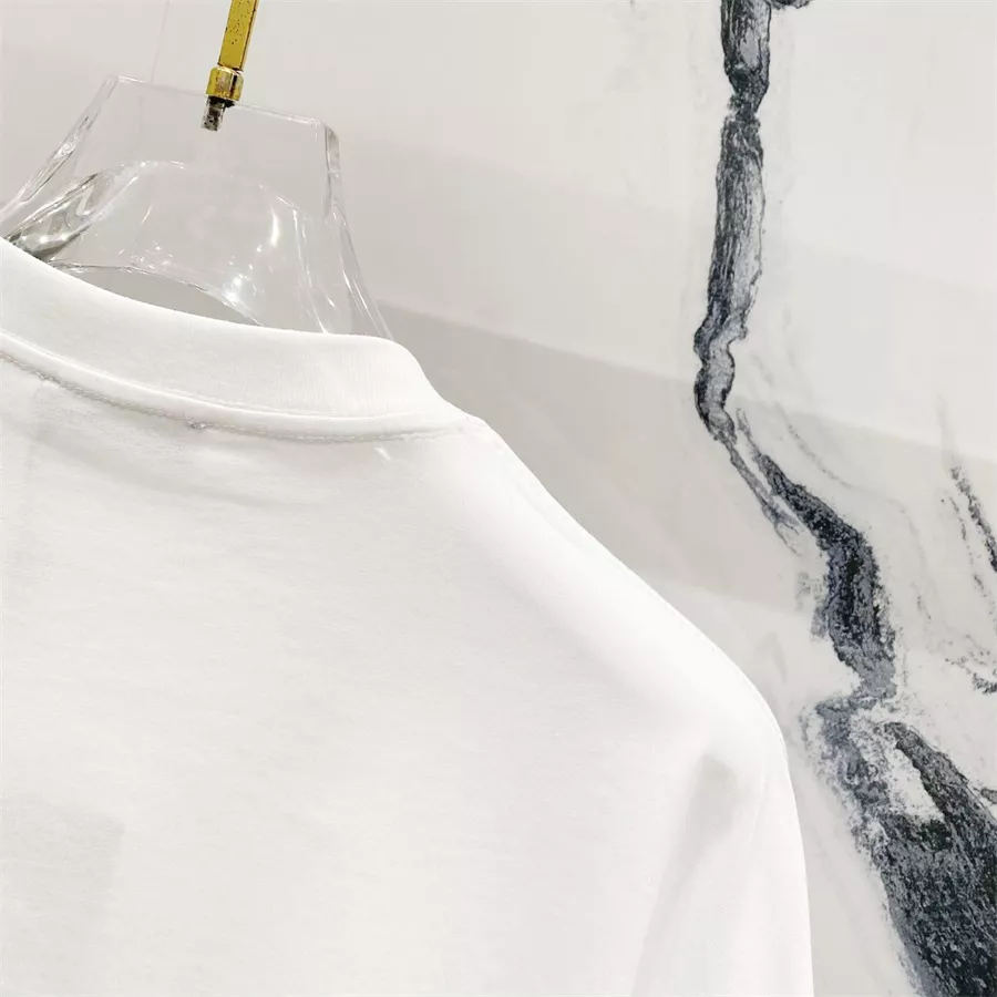 Unique 4530 Prada T-Shirts Short Sleeved For Unisex