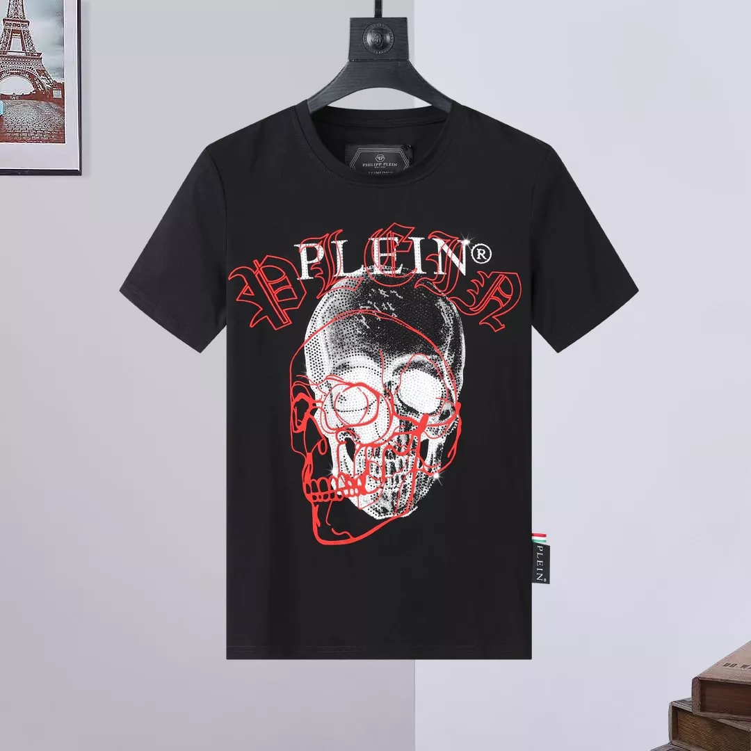 Unique 4551 Philipp Plein PP T-Shirts Short Sleeved For Men
