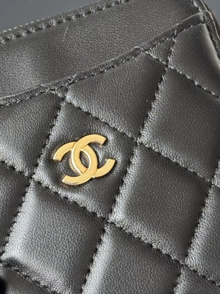 Unique 4881 Chanel AAA Quality Wallets In Gold For Women