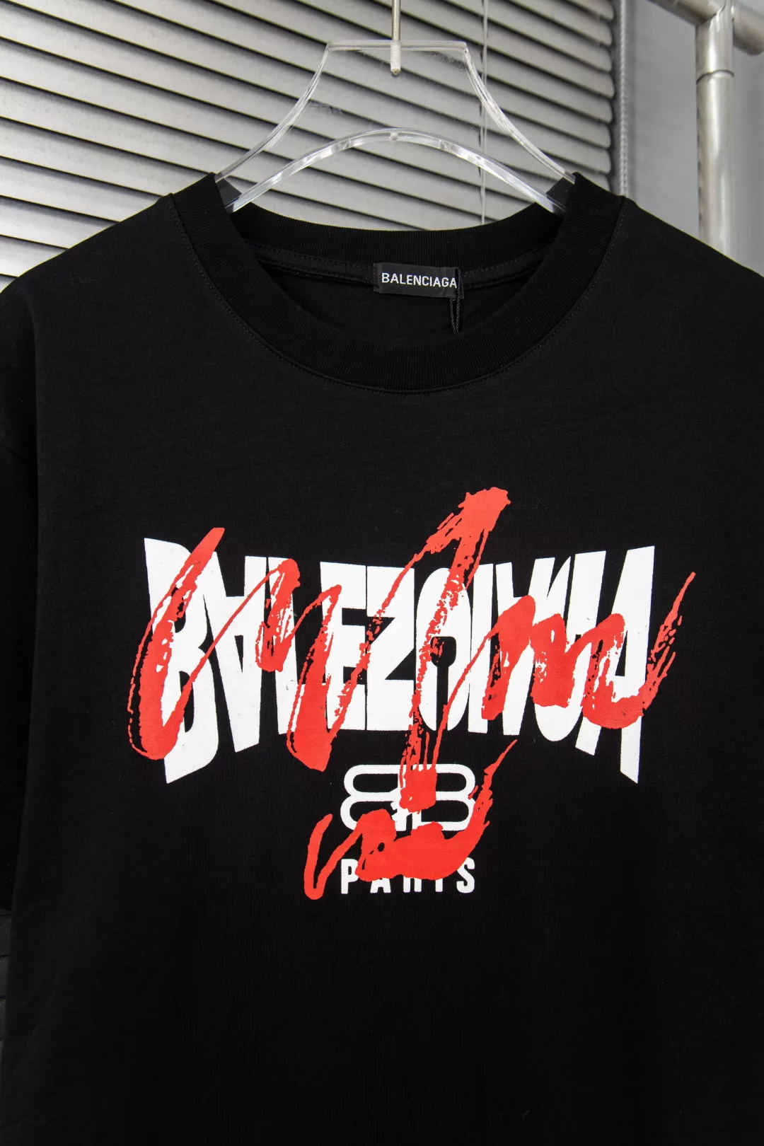 Unique 4951 Balenciaga T-Shirts Short Sleeved For Unisex