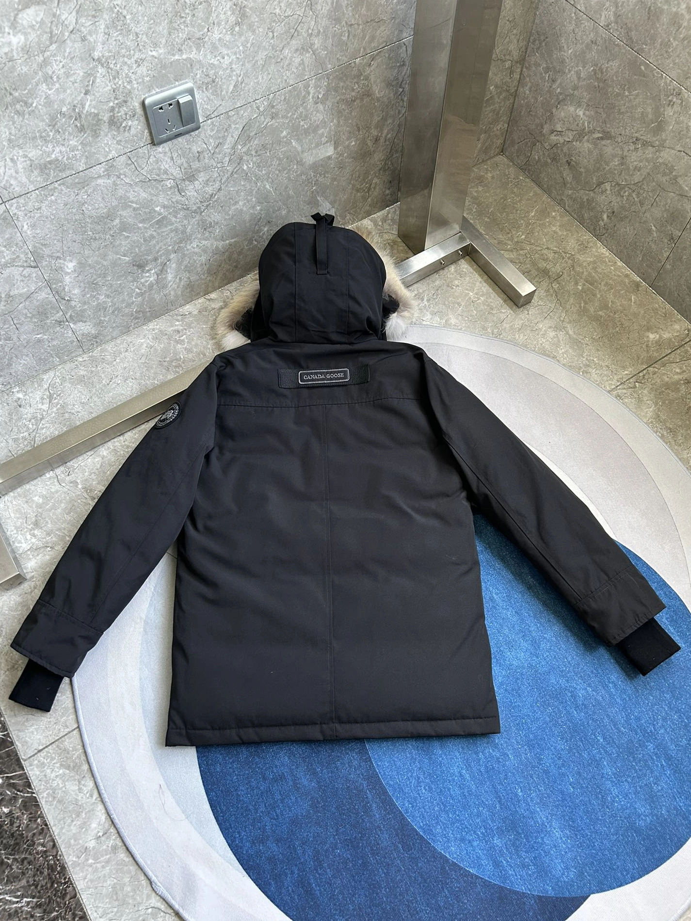 Unique 4954 Canada Goose Down Feather Coat Long Sleeved For Unisex