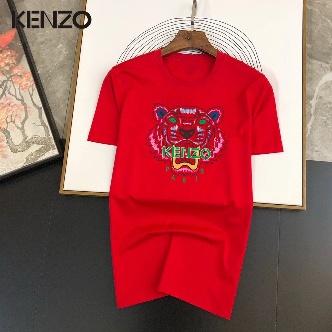 Unique 5021 Kenzo T-Shirts Short Sleeved For Unisex