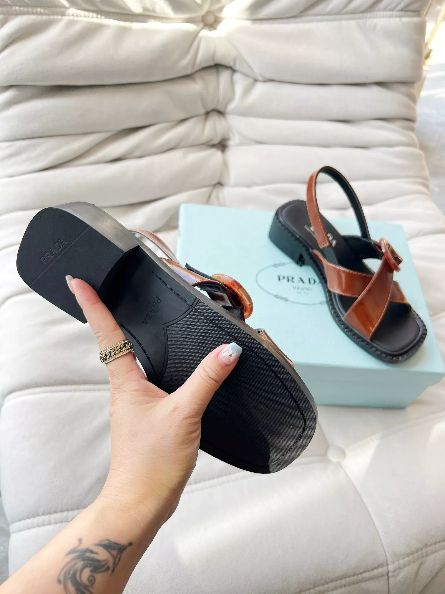 Unique 5193 Prada Sandal For Women
