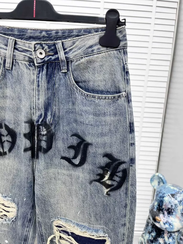 Unique 5210 Chrome Hearts Jeans For Men