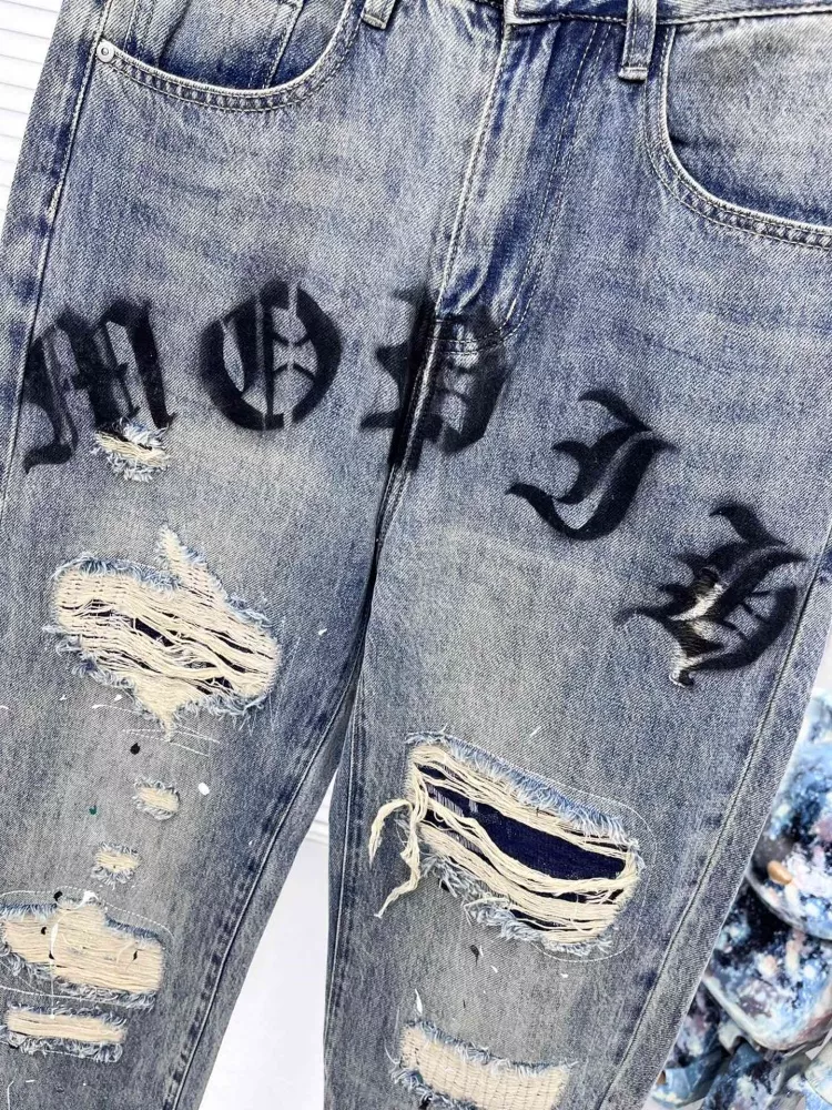 Unique 5210 Chrome Hearts Jeans For Men