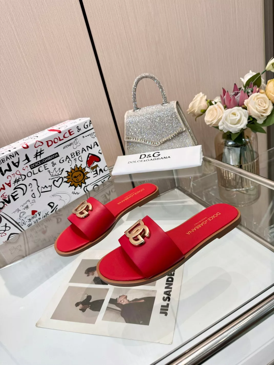 Unique 5267 Dolce & Gabbana D&G Slippers For Women