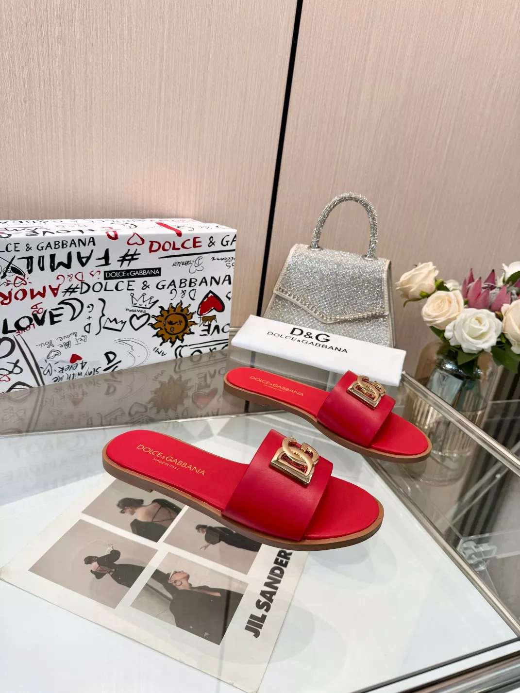 Unique 5267 Dolce & Gabbana D&G Slippers For Women
