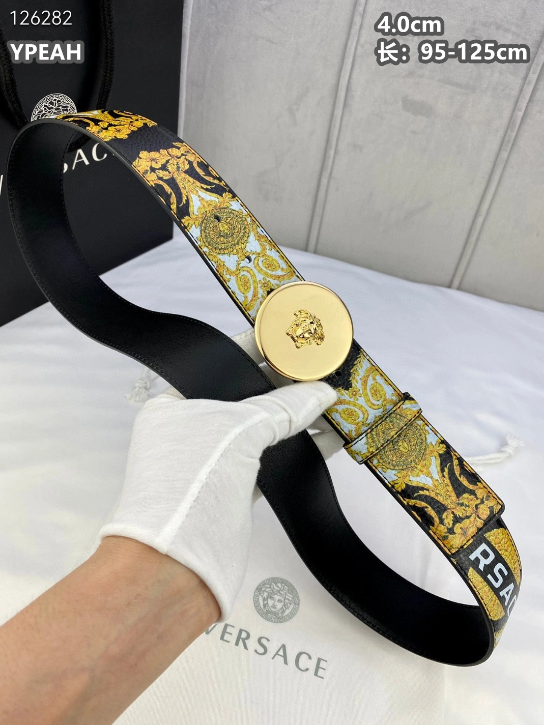 Unique 5498 Versace AAA Quality Belts For Men