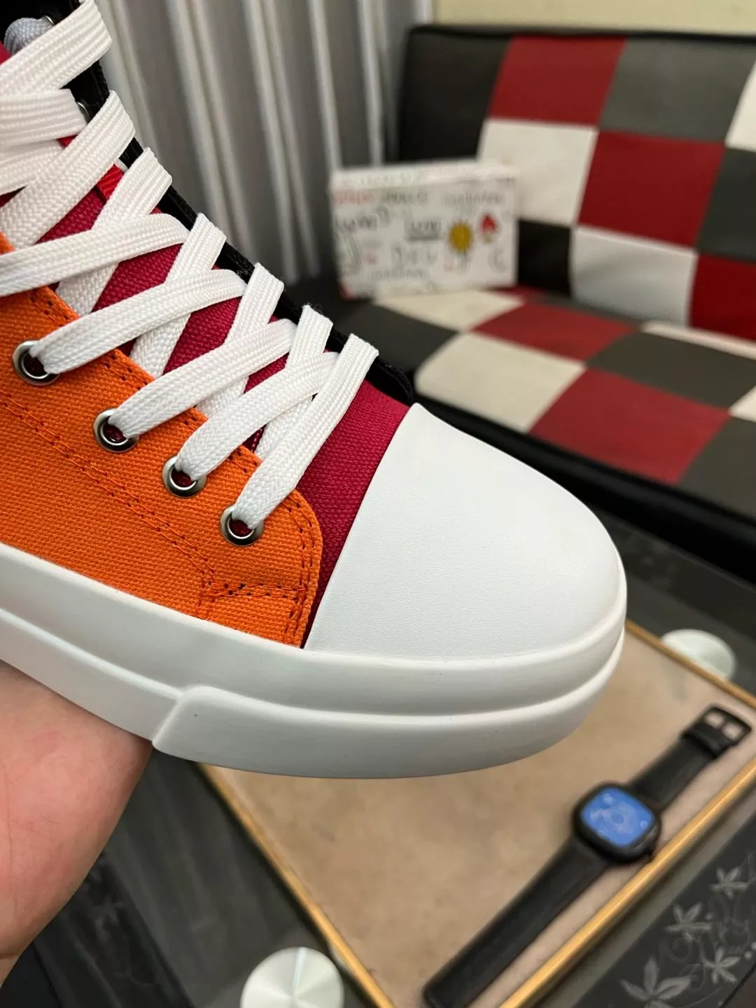 Unique 5749 Dolce & Gabbana D&G High Top Shoes For Men