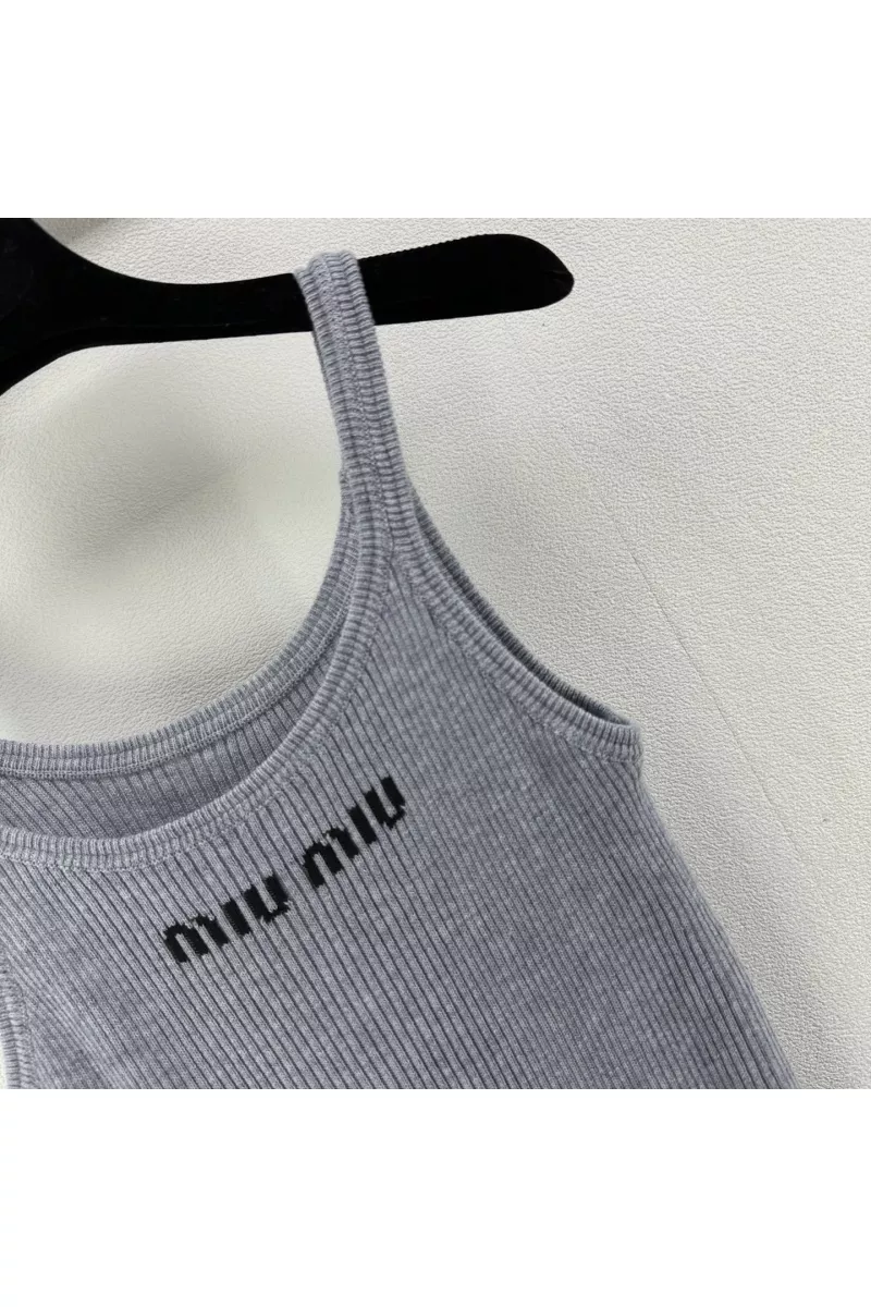 Unique 607 MIU MIU Dresses Sleeveless For Women