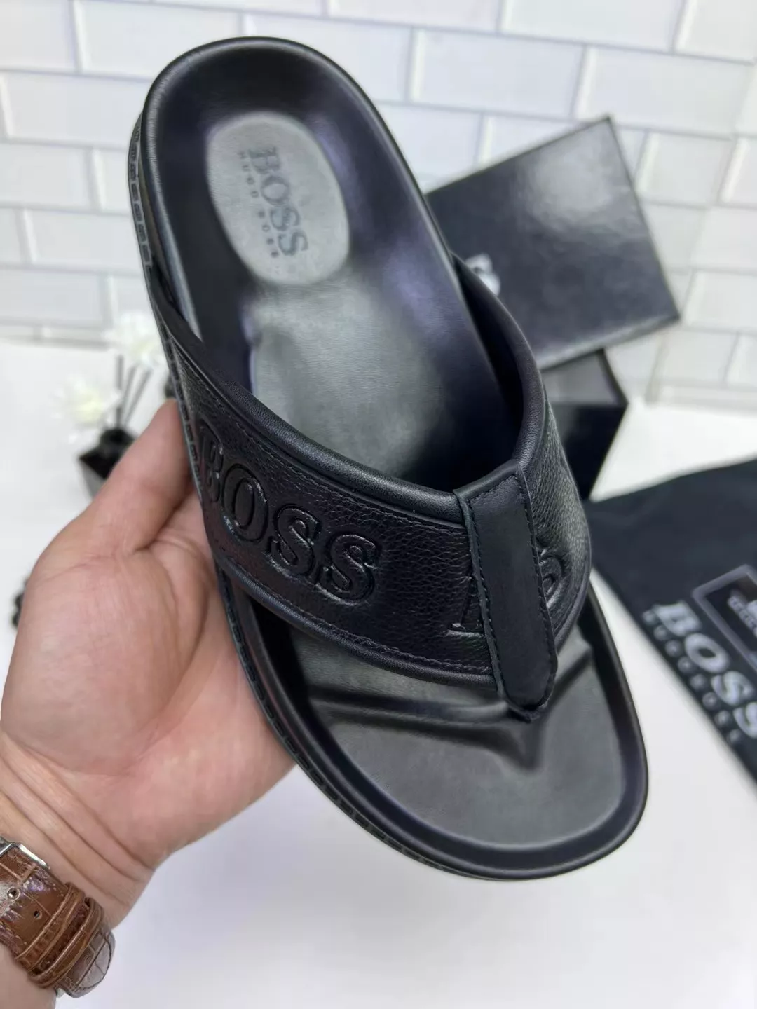 Unique 6094 Boss Slippers For Men