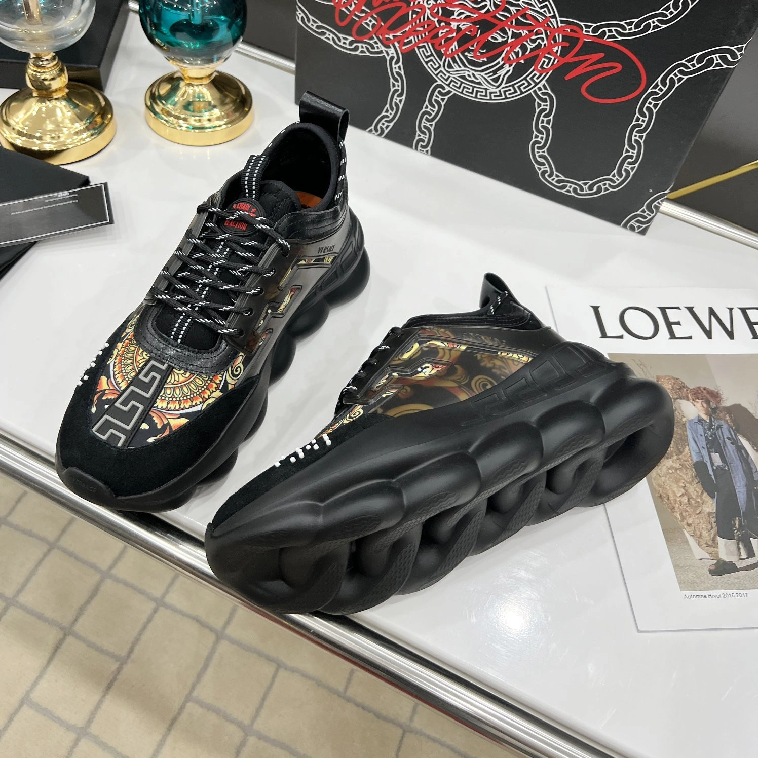 Unique 6139 Versace Casual Shoes For Men