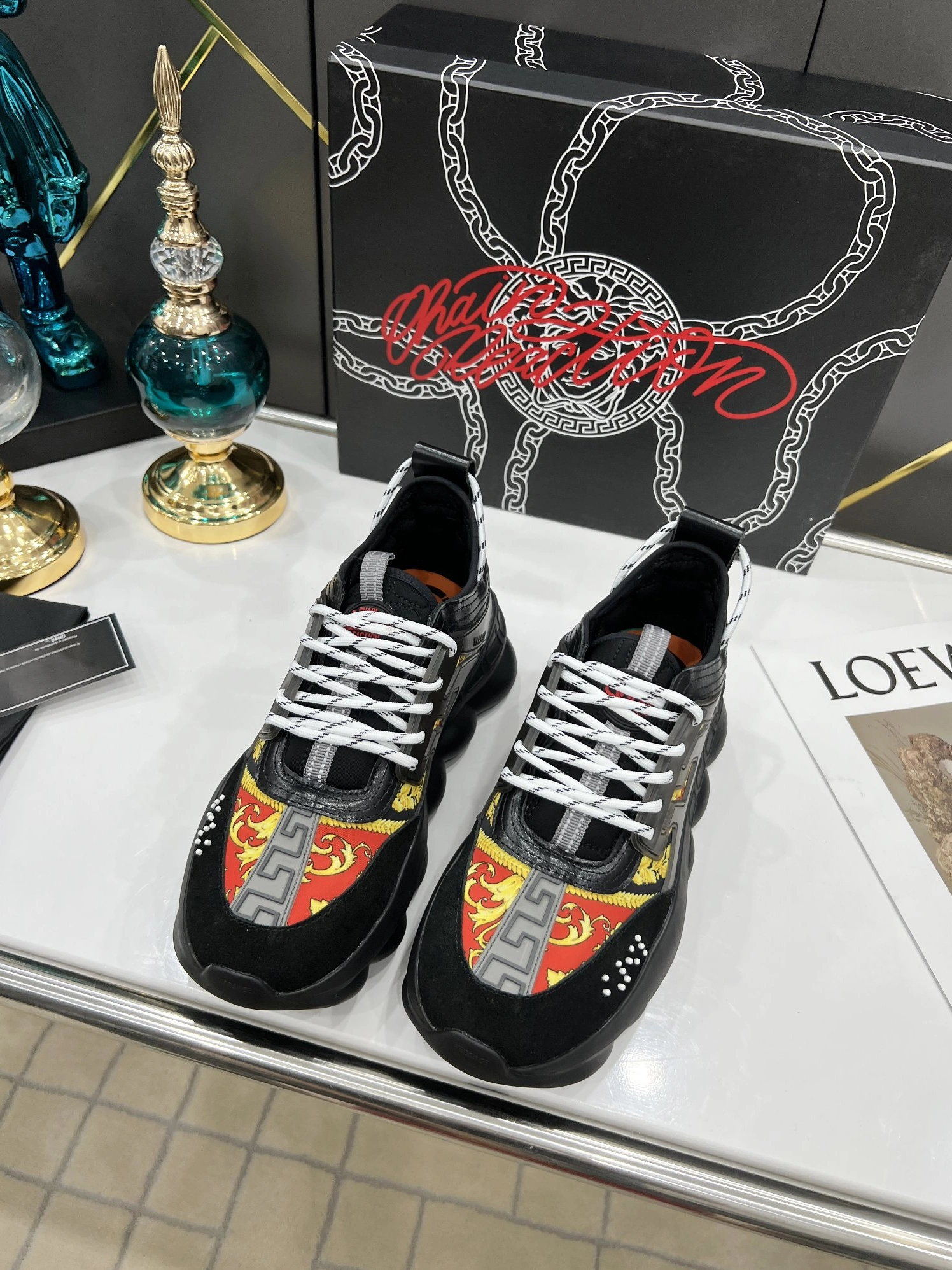 Unique 6139 Versace Casual Shoes For Men