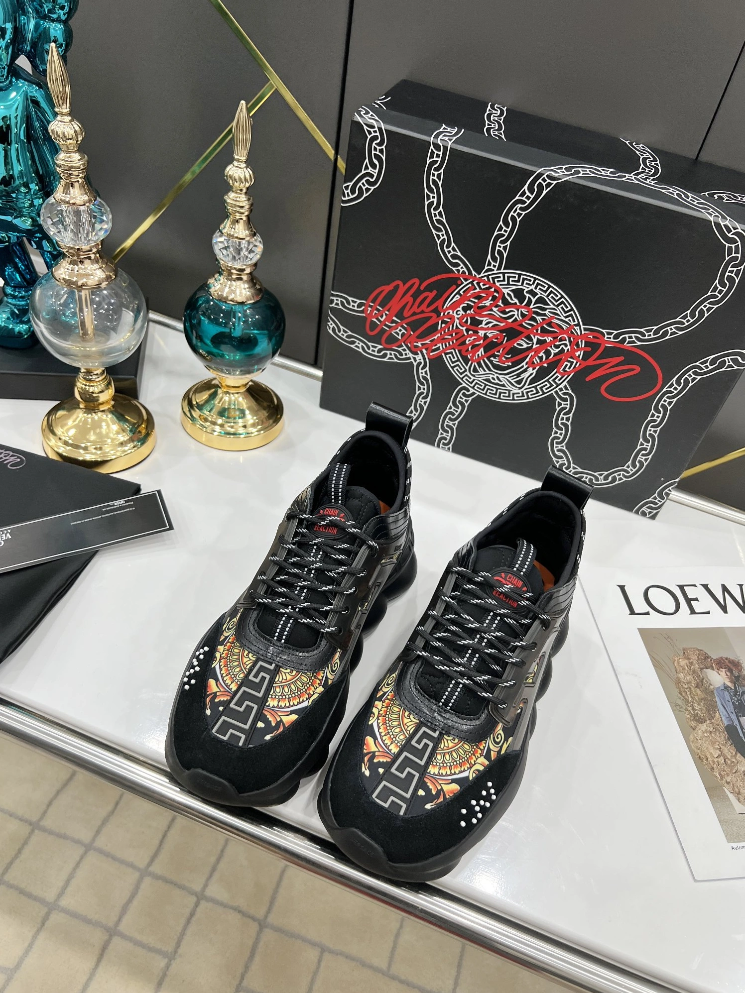 Unique 6139 Versace Casual Shoes For Men