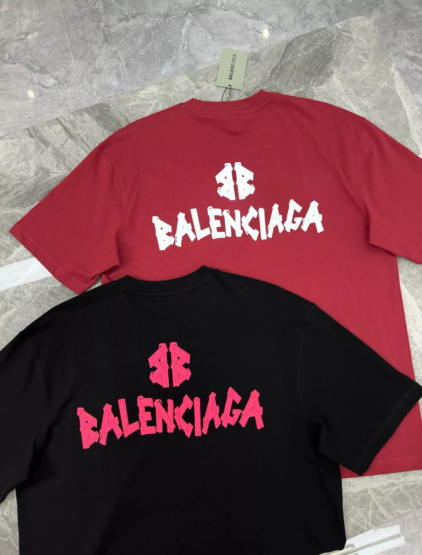Unique 6482 Balenciaga T-Shirts Short Sleeved For Unisex