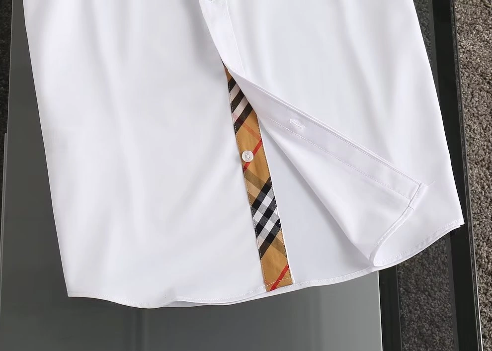 Unique 6840 Burberry Shirts Short Sleeved For Men