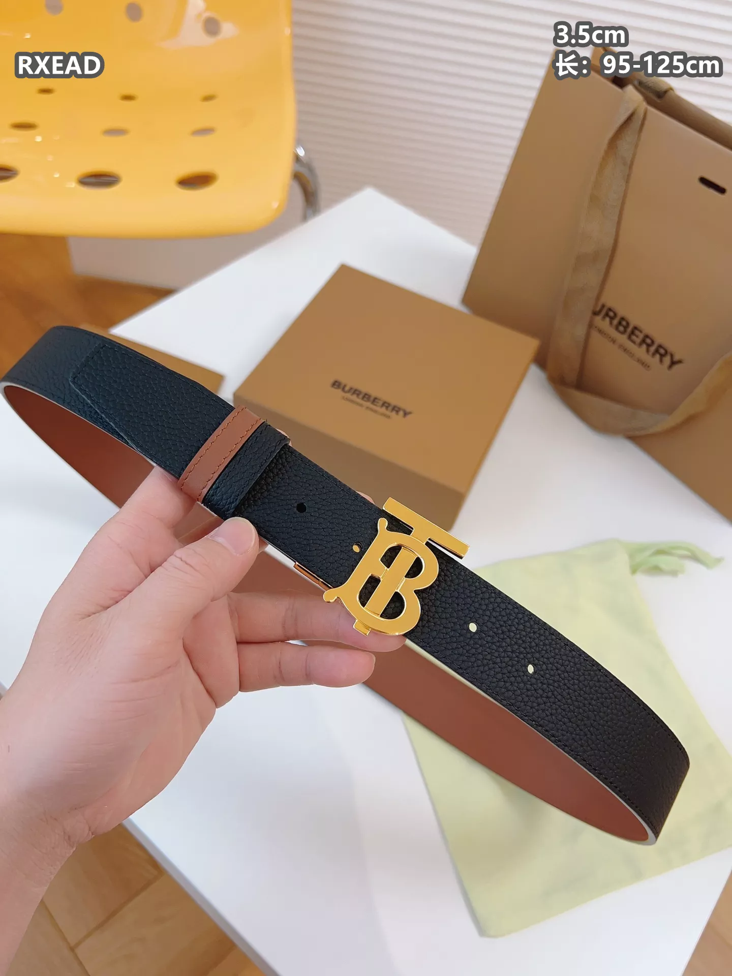 Unique 7124 Burberry AAA Quality Belts For Men