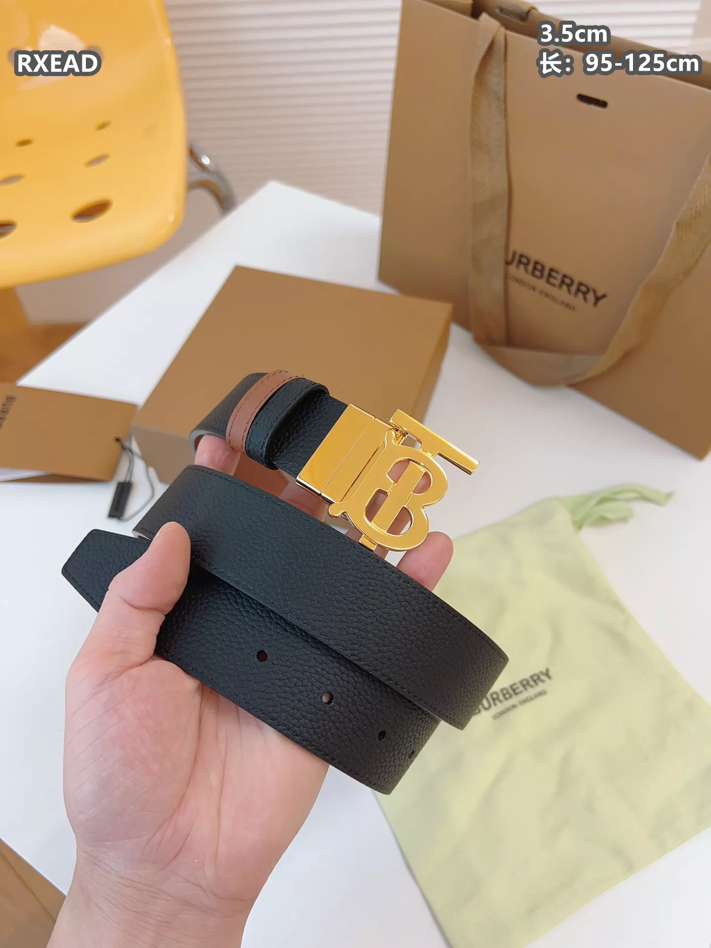 Unique 7124 Burberry AAA Quality Belts For Men