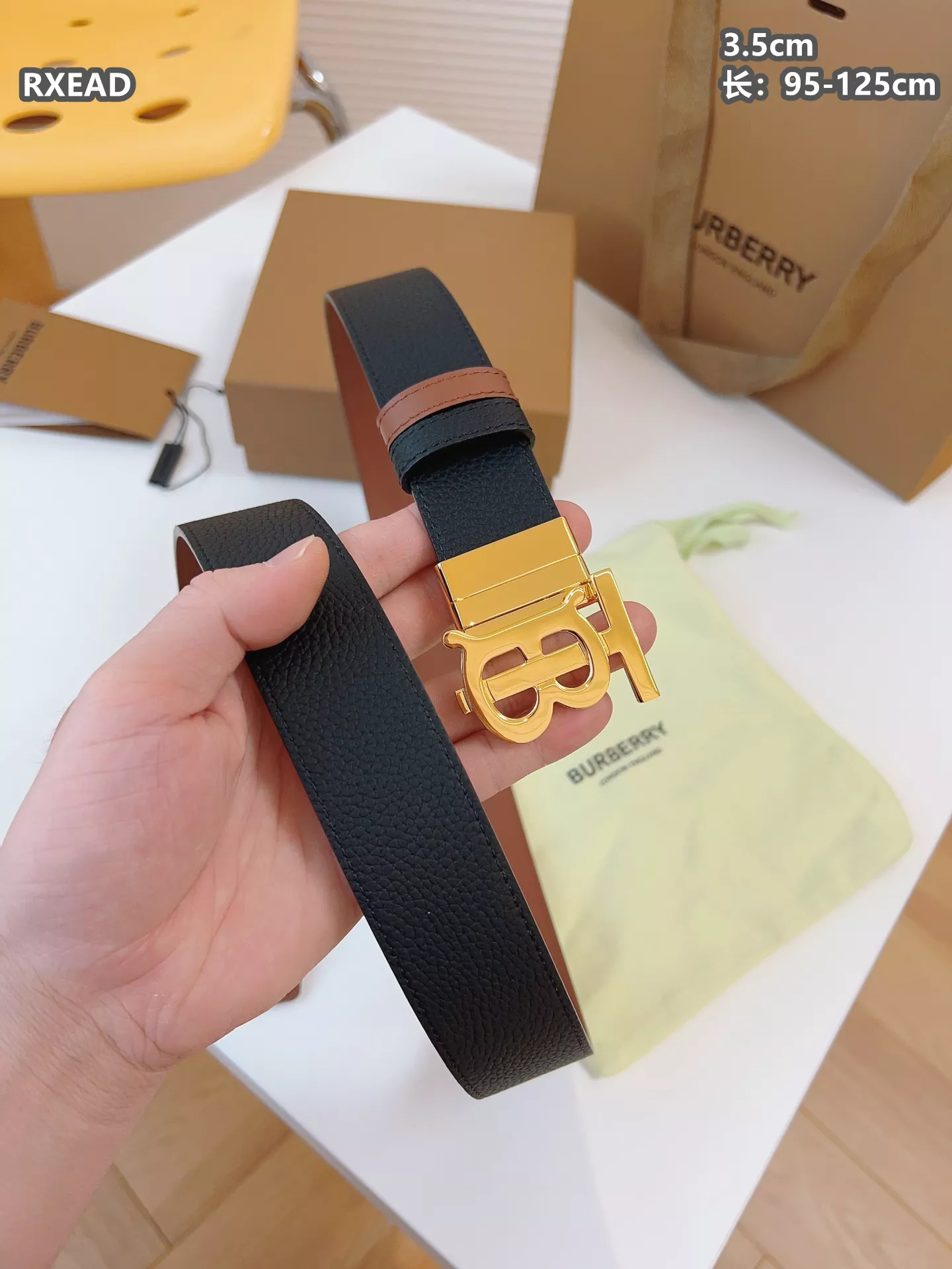 Unique 7124 Burberry AAA Quality Belts For Men