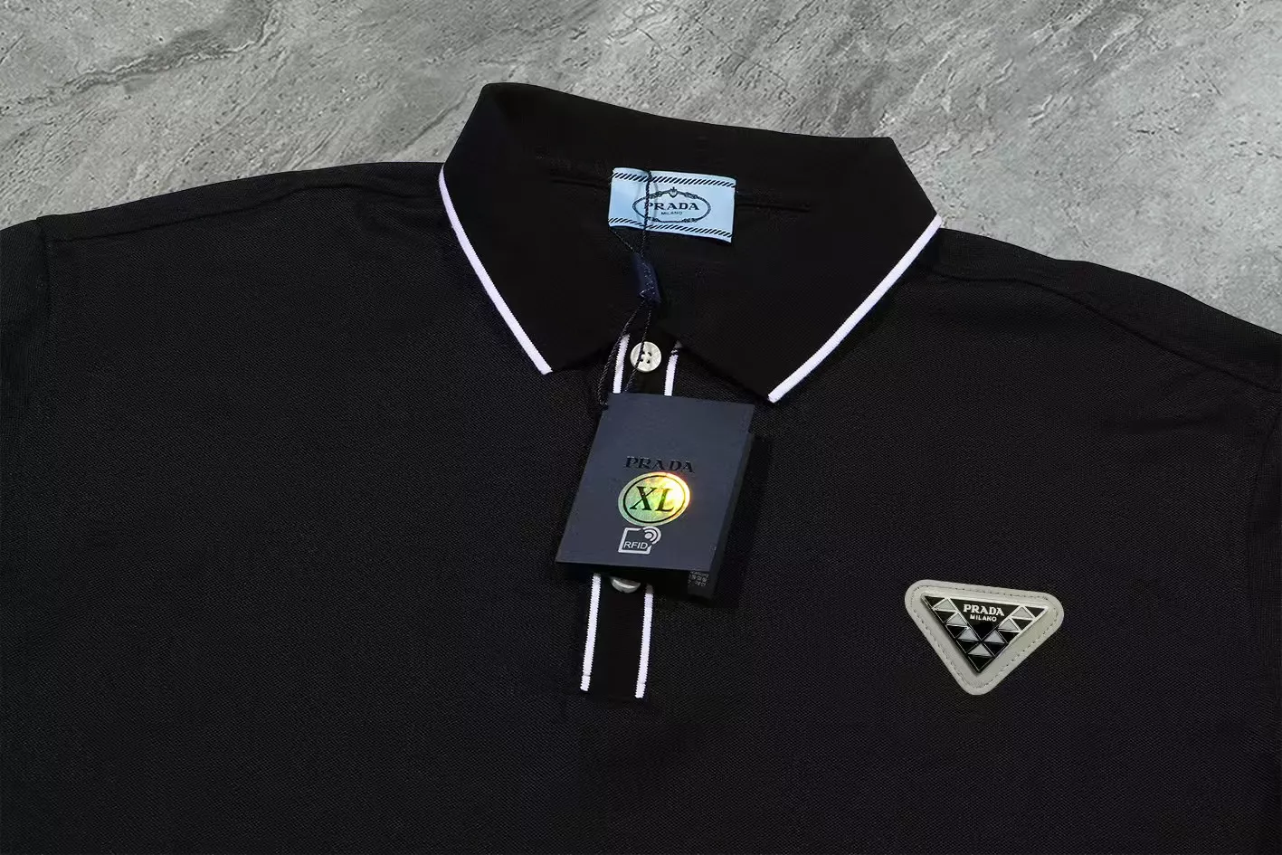 Unique 7276 Prada T-Shirts Short Sleeved For Men
