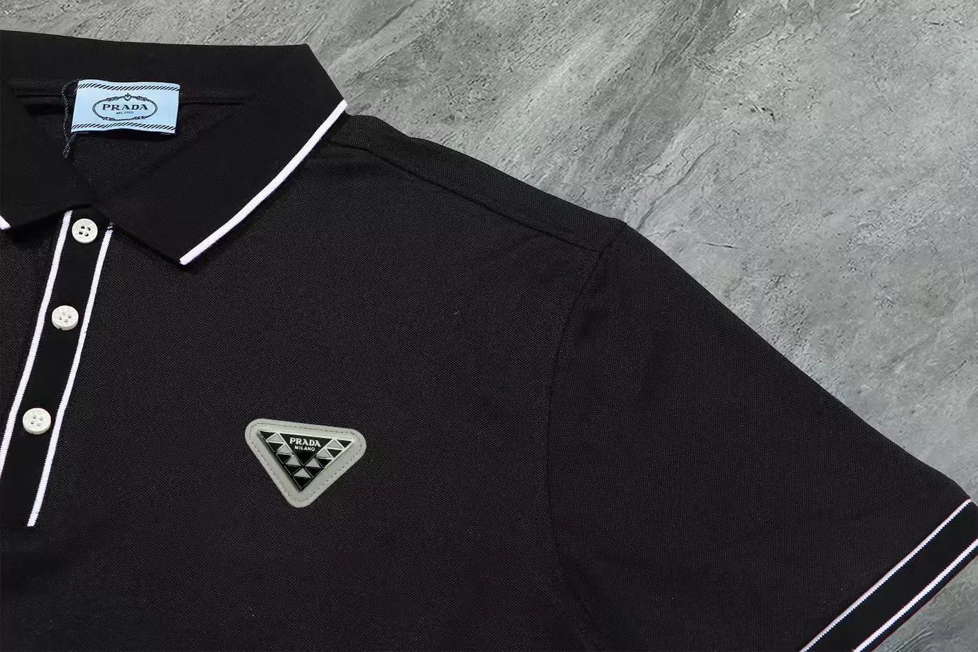 Unique 7276 Prada T-Shirts Short Sleeved For Men
