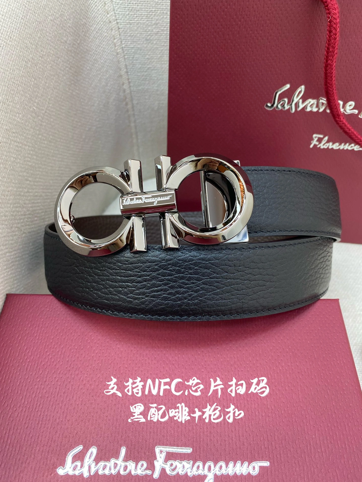Unique 7322 Salvatore Ferragamo AAA Quality Belts For Men