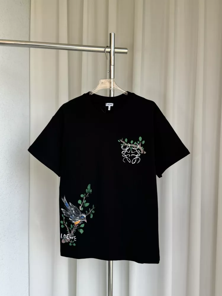 Unique 7323 LOEWE T-Shirts Short Sleeved For Unisex