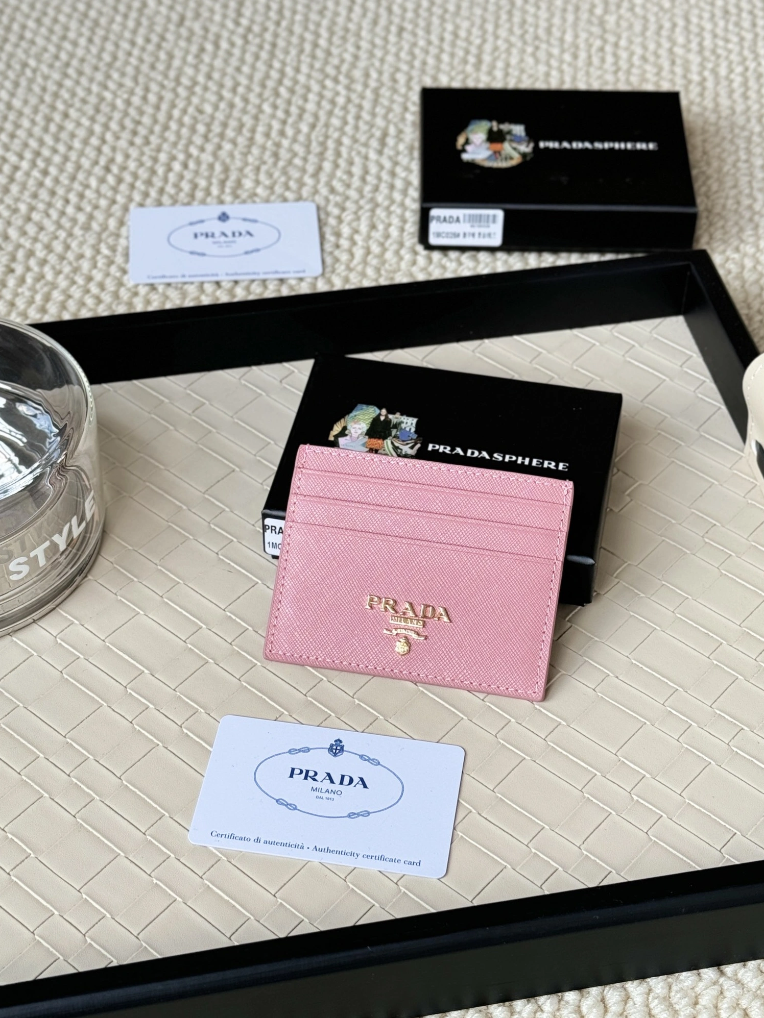 Unique 7342 Prada Card Case
