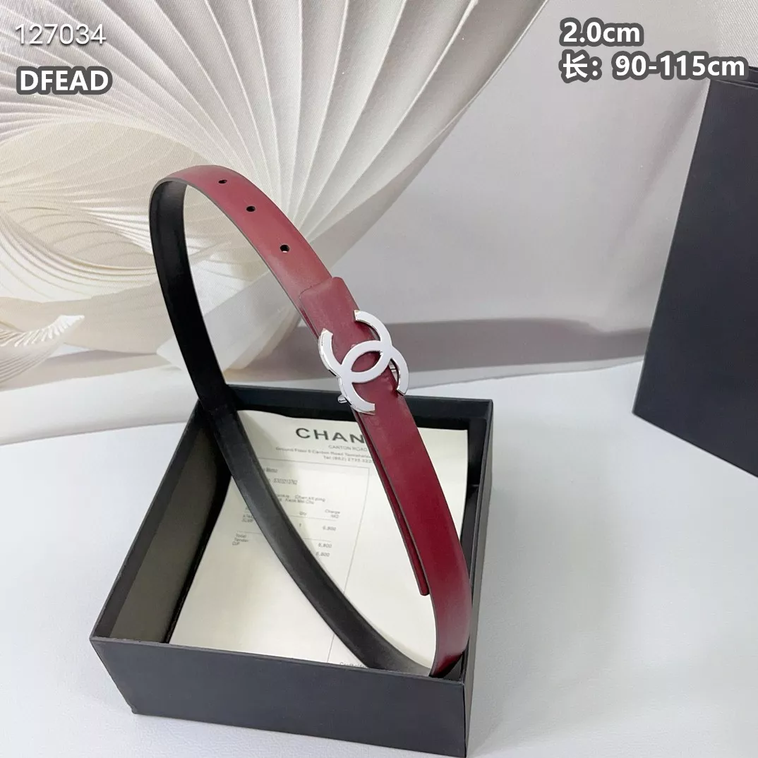Unique 7432 Chanel AAA Quality Belts For Women