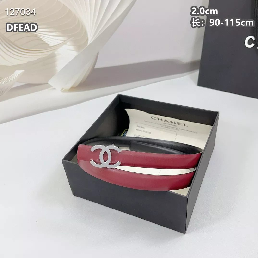 Unique 7432 Chanel AAA Quality Belts For Women