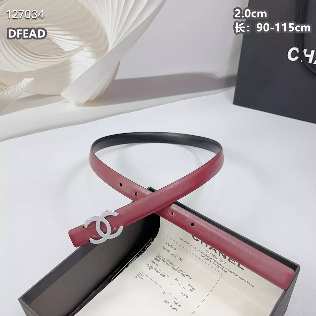 Unique 7432 Chanel AAA Quality Belts For Women