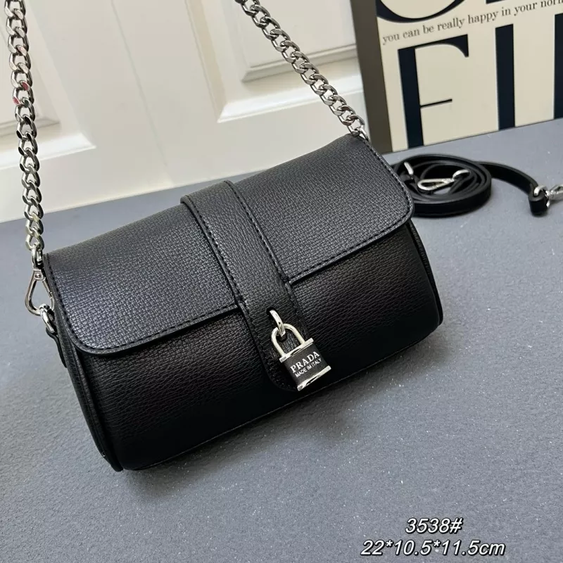 Unique 7529 Prada AAA Quality Shoulder Bags For Women