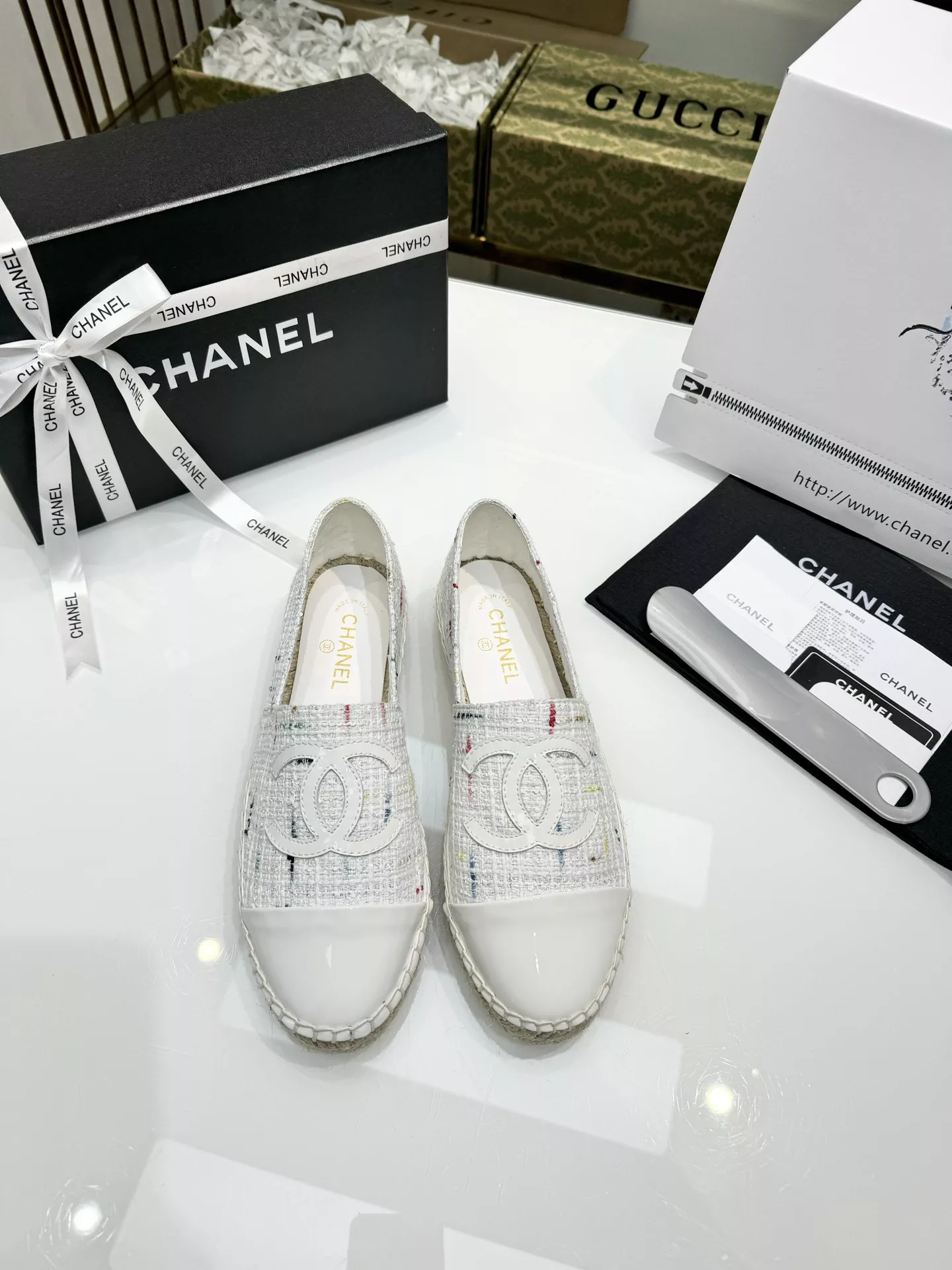 Unique 7674 Chanel Flat Shoes For Women